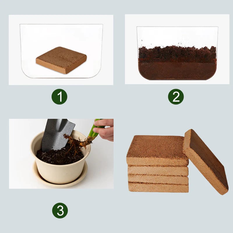 š„„ Organic Coconut Coir Bricks for Plants š„Pack Of 2š„
