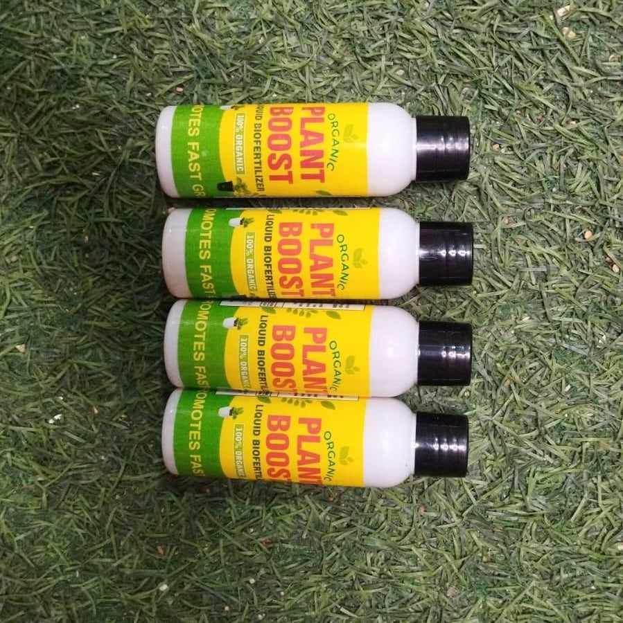 Plant Boost Liquid Biofertilizer for All Crops,Organic (Pack of 4)