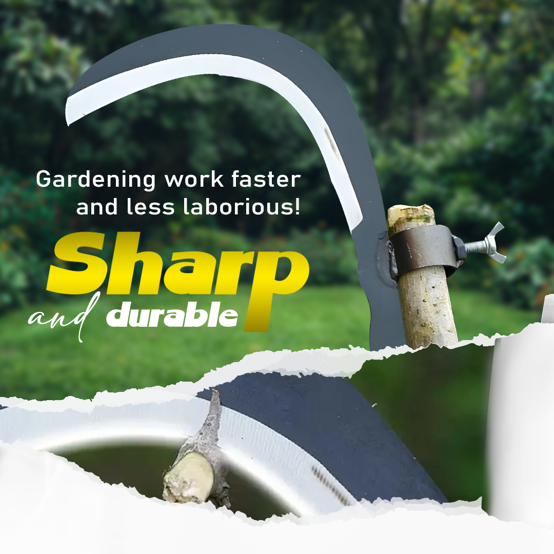 Multifunctional  Portable Grass Sickle Cutter Head 🌿✂️