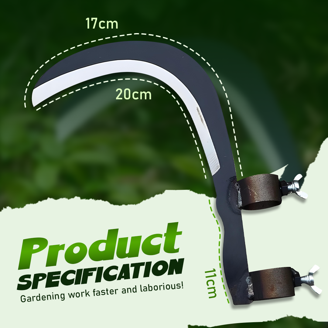Multifunctional  Portable Grass Sickle Cutter Head 🌿✂️